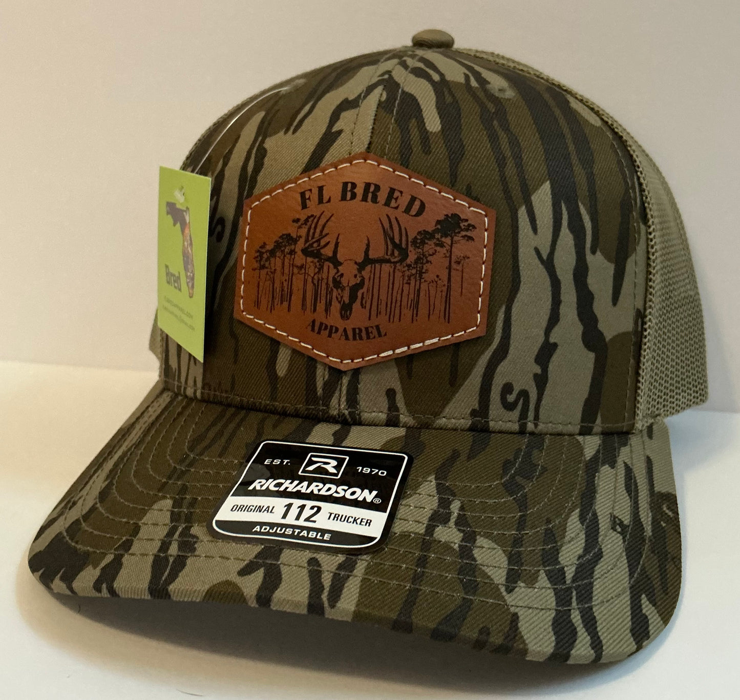 Mossy Oak Bottomland SnapBack w/ Deer Skull Patch