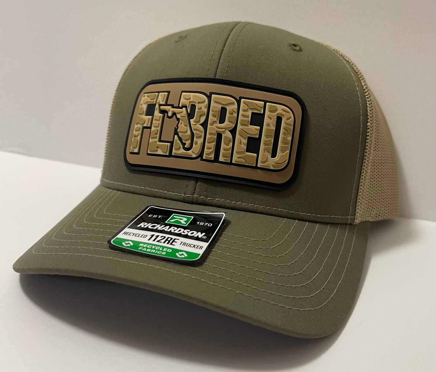 Olive/Khaki SnapBack PVC patch