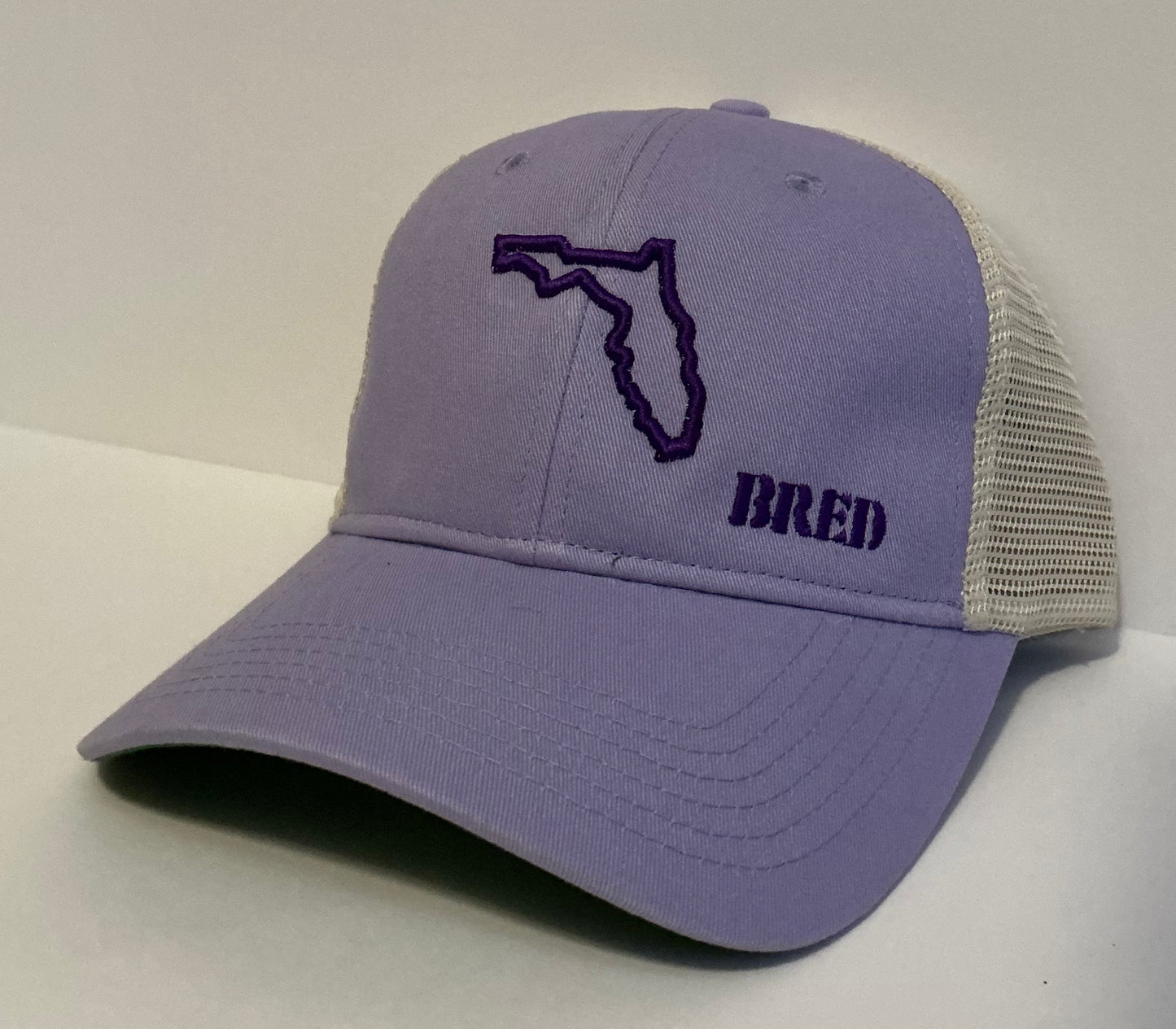 Lavender Ponytail with Purple Logo