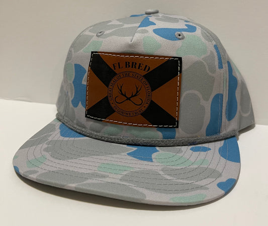 Saltwater Duck Camo/Charcoal with Hooks & Horns