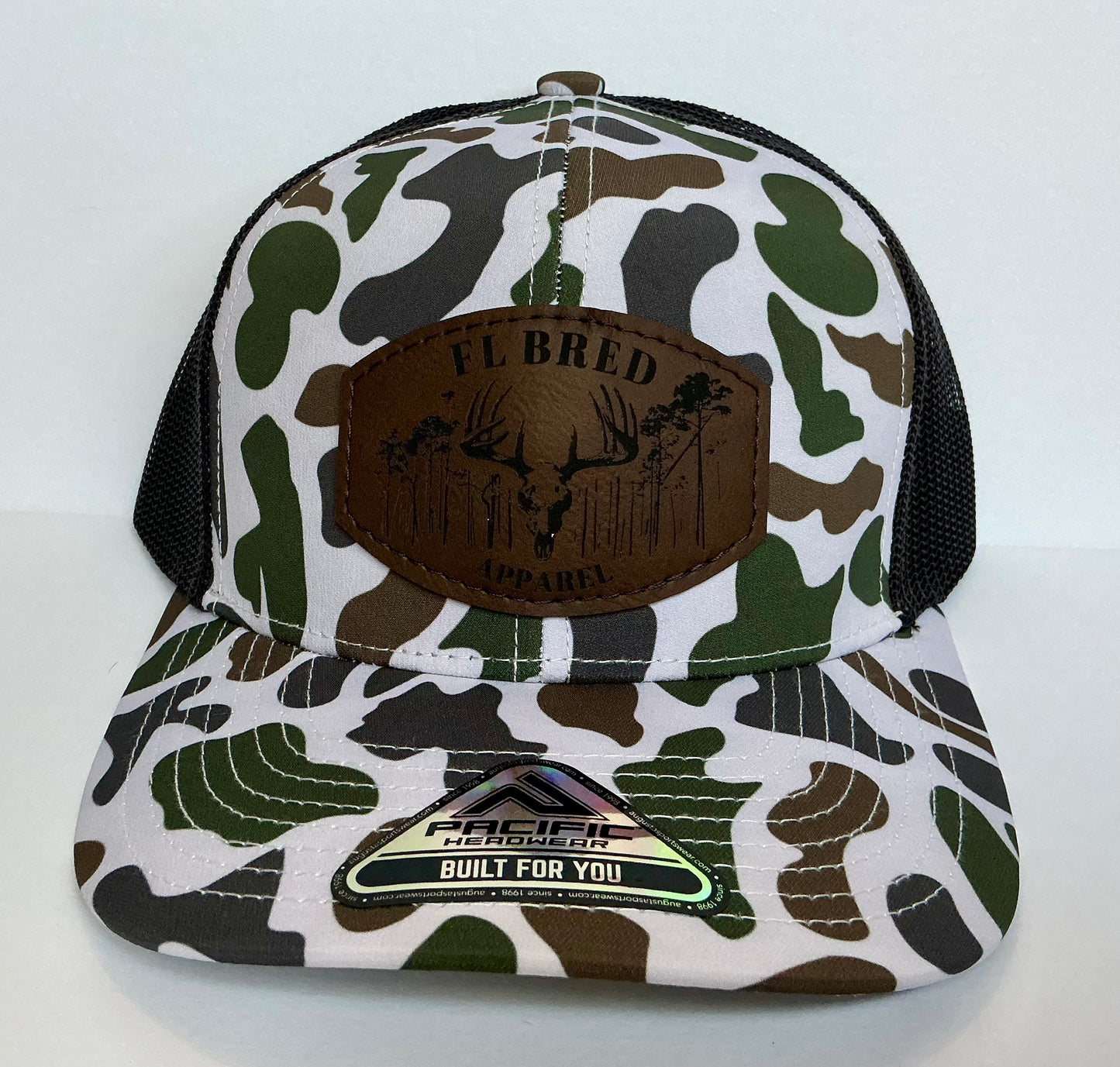 Timberline/Lt Charcoal/Timberline SnapBack w/ Deer Skull Patch