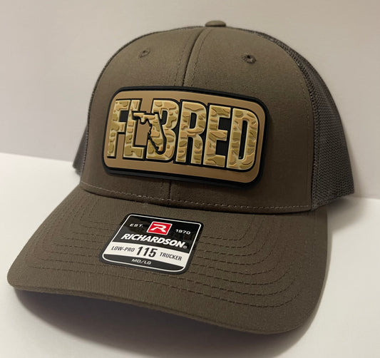 Chocolate Chip/Gray SnapBack PVC patch