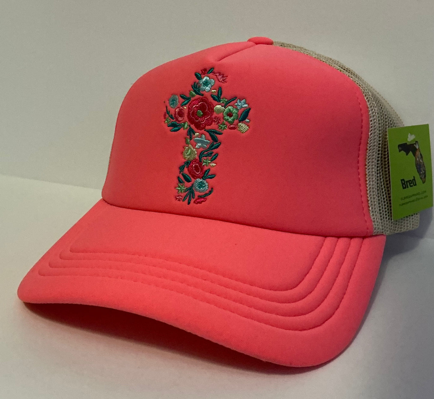 Cross/Flower Foam Hat